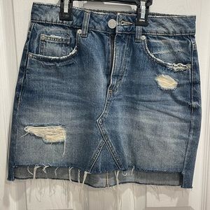 Garage Denim Skirt
